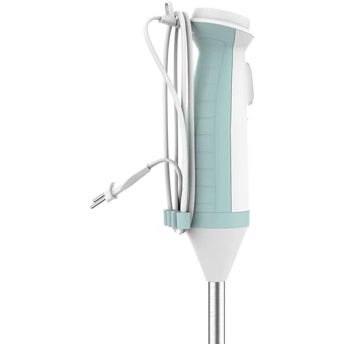 Batidora de mano con triturador de papas y carcasa antideslizante de silicona 5