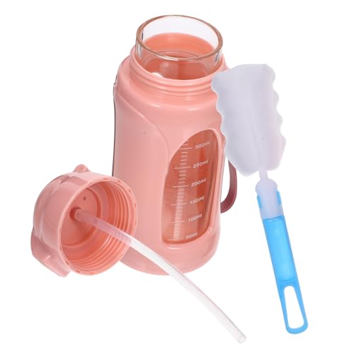 Gourde sport portable femmes enceintes bouteille eau paille réutilisable gym