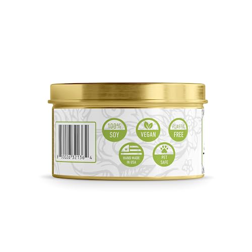 Project Home Candle- 100% Soy Wax-Pet Odor Eliminator Candle- Pet Candle-Fights Tough Pet Odor-Non Toxic Candle- Tobacco Vanille- Coco Limone-Sea Salt (Sea Salt)