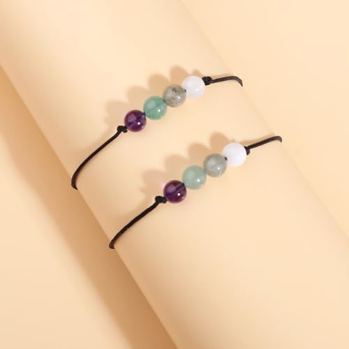 Empath-Protection-Bracelet-Empath-Bracelets-Gifts-for-Her-Natural-Healing-Crystal-Beaded-Bracelet-Tourmaline-Amethyst-Hematite-Rose-Quartz-Jewelry-for-Best-Friends-Daughter-Mom - DumpADate.com