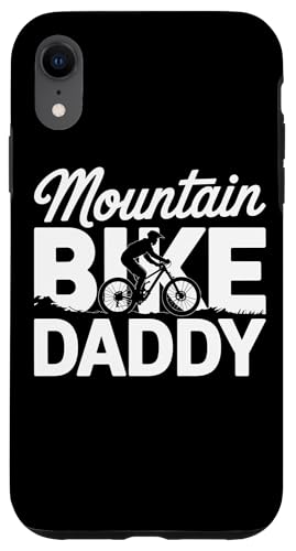 Mountain Bike Daddy Cycling Adventure Gráfico Carcasa para iPhone XR