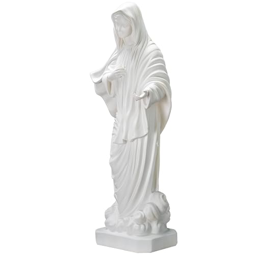 Estatua Virgen De Medjugorje Blanca 31 in miniatura 2