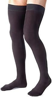 Made in USA - Medical Compression Stockings for Men - Thigh High