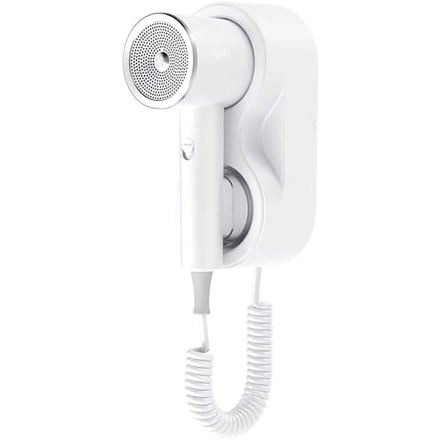 Grunkel - Secador de pelo para hoteles y alojamientos turisticos y hostels con 1600w, 3 temperaturas y 2 niveles de potencia con soporte para pared de fácil instalación. (BLANCO) Grunkel - Secador de pelo para hoteles y alojamientos turisticos y hostels con 1600w, 3 temperaturas y 2 niveles de potencia con soporte para pared de fácil instalación. (BLANCO)