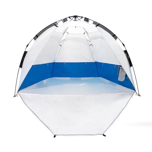 Image of Beach Tent Pop Up Shade, Instant Beach Tents Sun Shelter with UPF 50+ UV Protection, Lightweight & Easy Setup Tent