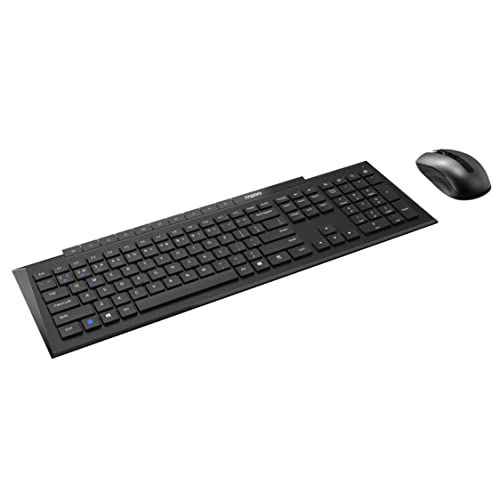 Image of RAPOO 8210M Multi-Mode Keyboard & Mouse Bluetooth 3.0 /4.0 Wireless 2.4 GHz 1600 DPI Combo-Black