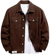 GRECIILOOKS Men’S Denim Jacket | Classic Regular Fit Jeans Jacket For Men | Stylish Branded Jacke...