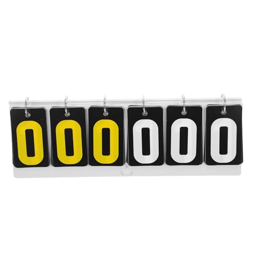 Marcador deportivo portátil con display de 6 dígitos miniatura 1