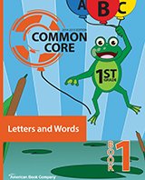 Common Core in Grade 1 English Language Arts: Book 1 - Letters and Words: 2014-2015 Edition 1628003642 Book Cover
