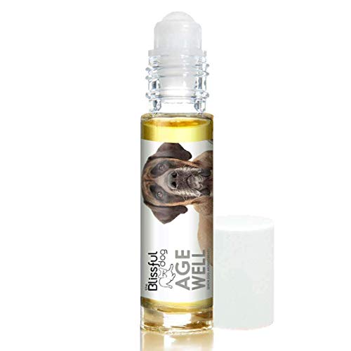 Image of The Blissful Dog Mastiff Age Well Dog Aromatherapy Roll-On Bottle for Your Dog's Peaceful Ageing