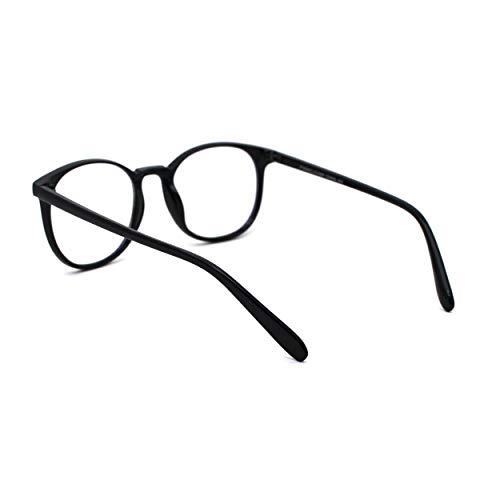 Image of SA106 Round Keyhole Blue Light Blocking Computer Vision Protection Eye Glasses