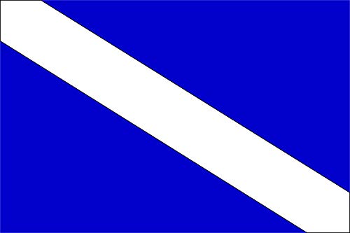 Drapeau Bělá nad Svitavou grand format pour municipalité de République Tchèque