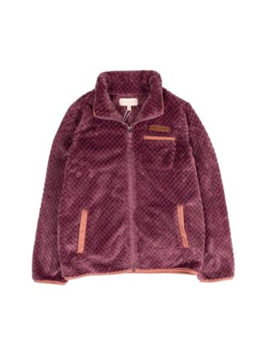 Simply Southern Simply Soft Full Zip Fleece Jacket, Tulip Plum