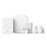 PGST Allarme Casa Senza Fili,GSM 4G/Wi‑Fi Sistema Allarme Casa con Tastiera, Sensori Porta e Sensori di Movimento, Avvisi istantanei tramite App,Compatibile con Alexa e Google