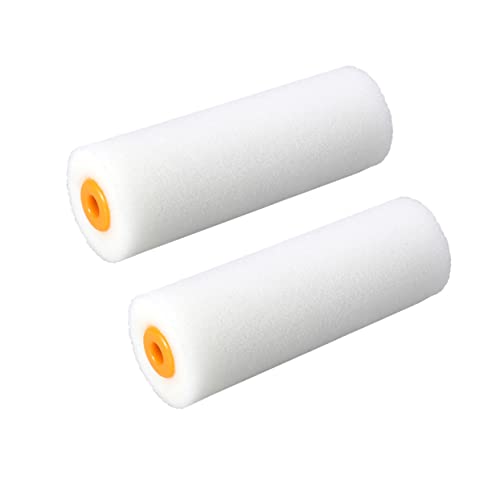 2 Piezas Rodillo De Pintura Cepillo Para Manchas Juego De Rodillos De Pintura Artilugios De Pintura Herramientas De Pintura Mini Pintura Con Rodillos De Espuma Bandeja De Pintura Genérico