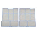 Filtro profesional para aire acondicionado, marco de plástico con malla fina, compatible con Panasonic y Hitachi (C: 30 x 32,8 cm y 29,2 x 32,8 cm)