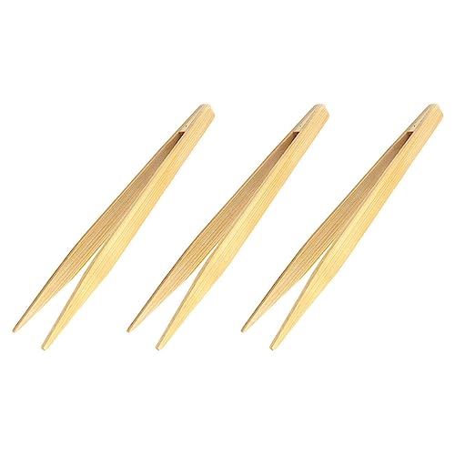 6 Pièces Pincettes En Pince à Reptiles Pinces Résistantes à La Chaleur Pinces De Cuisine Pincettes De Réparation Pincettes De Cuisine Plates Thé 15c Appartement Grillé