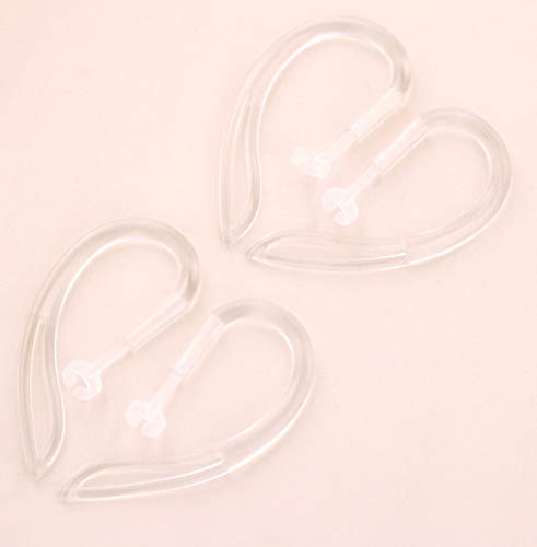 2 Pairs Ear Hooks Compatible with AirPods 3, 2, 1 and Pro - 360 Rotation, Adjustable Length, Anti-Slip Sport Outdoor Earhooks Tips Holder - Translucent by IiEXCEL - Image 4