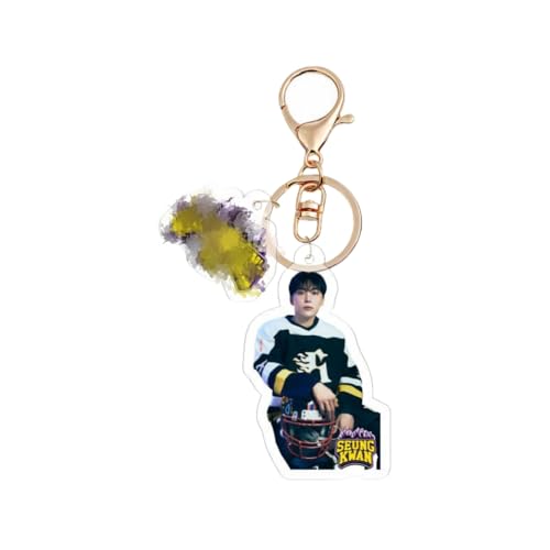 Seven-teen - Llavero de acrílico para el hogar, llavero SV-T, llavero de 25 años,...