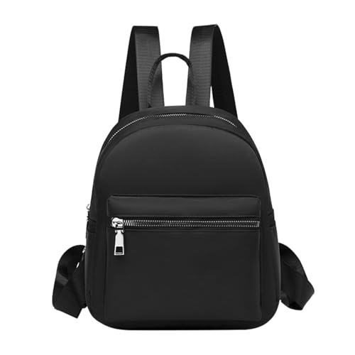 Sac à dos petit modèle en Oxford noir pour femmes et filles