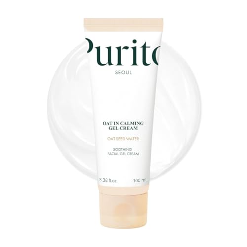 PURITO Oat Calming Gel Cream | Face Moisturizer for Blemish Calm & Lightweight Hydration | All skin...