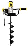 Nettogewicht: 13,7 kg TEXAS 90063116 EA1200 Erdlochbohrer Erdbohrer (150 mm Bohrer, 1200 W Elektromotor maximale Bohrlochtiefe 80 cm, 200 U/min, 102 dB, Ein-Mann-Erdbohrer)