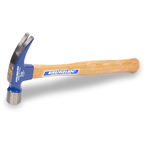 VAUGHAN Hickory Handle 999 Series Framer Hammer, 20oz Smooth Face, Made In The USA, 999L, VN10510
