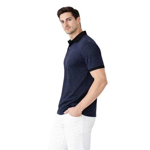 Image of Sink Men's Polo T-Shirt | Half Sleeve Polo Neck T-Shirt | Cotton Blend Fabric | Regular Fit t-Shirt