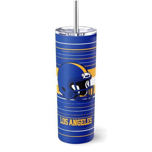 Image of Los Angeles R Tumbler 20oz Travel Mug Custom Name and Number Gifts