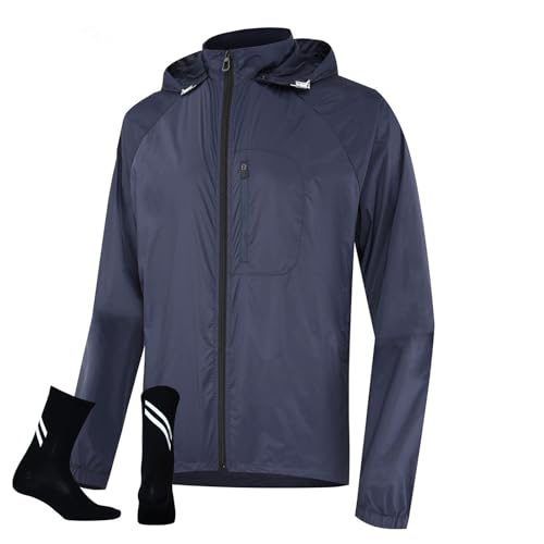 Chaqueta ciclismo hombre impermeable y ligera miniatura 1