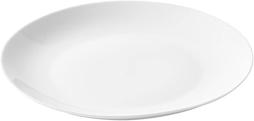 Miniatura 4 de Juego de vajilla de porcelana genuina de 16 piezas, servicio de 16 piezas para 4 personas con 4 platos llanos, 4 platos de ensalada, 4 cuencos de