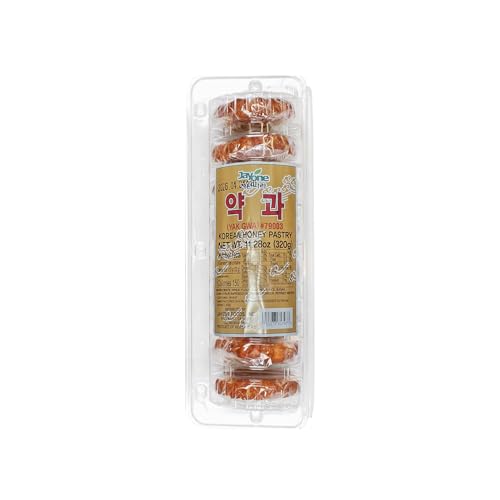 Korean Traditional Sweet YakGwa, Regular and Mini Size, Party Snack Box (Regula 1)