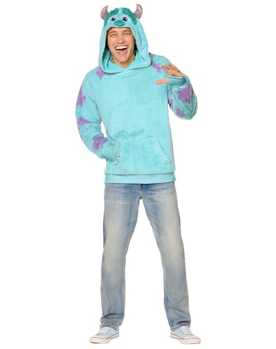 Spirit Halloween Monsters Inc. Adult Sulley Costume Top, Officially Licensed, Easy, Comfortable & Stylish Outfit, Men, Size 2X Plus Size, Multicolor