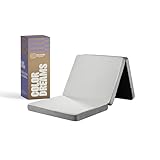 COLORDREAMS | Colchoneta Plegable Individual - 190x80x9 cm - Bolsa Protectora y Funda Extraíble - Espuma de Alta Densidad...