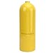 gernie Diving Tank Kit, Aviation Aluminum and Copper 4L Portable Scuba Tank Large Capacity High Pressure Gas Storage for Breathing Training (Yellow)