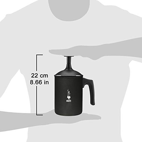 Bialetti Tuttocrema aluminium, zwart, 6 kopjes, 1 liter - Image 5