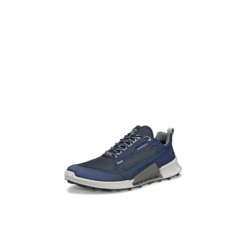 ECCO Men's Biom 2.1 Cross Mountain Waterproof Low Trail Running Shoe, Marine Leather/Titan... ECCO Men's Biom 2.1 Cross Mountain Waterproof Low Trail Running Shoe, Marine Leather/Titan...