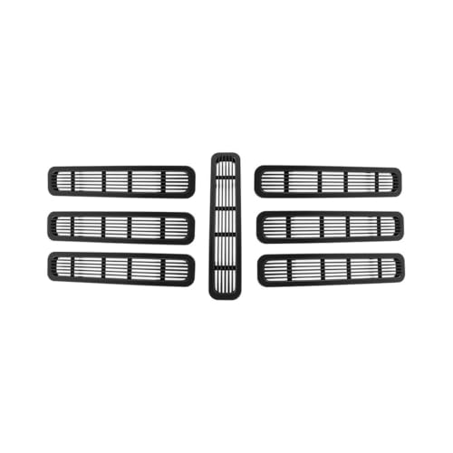 Parrilla delantera con malla protectora para faros de Jeep Wrangler