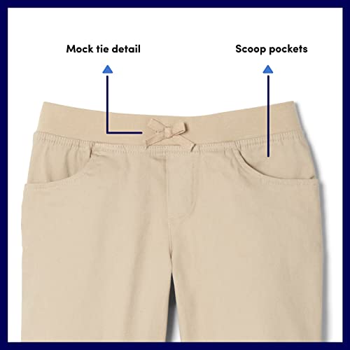 French Toast Girls Stretch Pull-On Tie Front School Uniform Shorts, Navy, 8 Us #TOP3