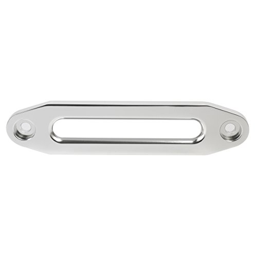 10" Billet Aluminum Hawse Fairlead For Synthetic Winch 8000-15000 Lbs Rope Cable Lead Guide #TOP2