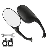 2 Piezas Espejos de Bicicleta con Soporte para manillar 360° Adjustable Retrovisor Bici para Bicicletas de montaña, Bicicletas eléctricas y scooters