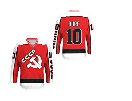 Pavel Bure Russia National Team Stitched Hockey Jersey Red