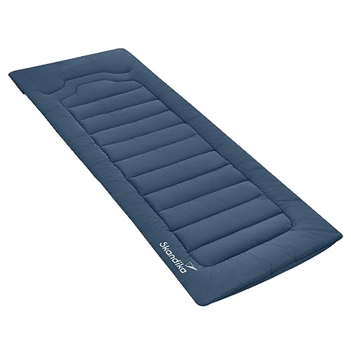 Matelas lit de camp Skandika coussin chaise longue camping Viia 203 223 cm