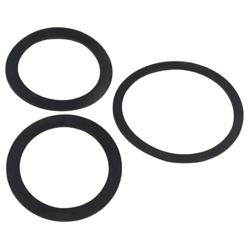 Image of 3PCS 8N7011 Transmission Hydraulic Engine Oil Drain Plug Gasket 8N6734 Compatible with Ford Tractor 9N, 2N, 8N Replace 8N7011