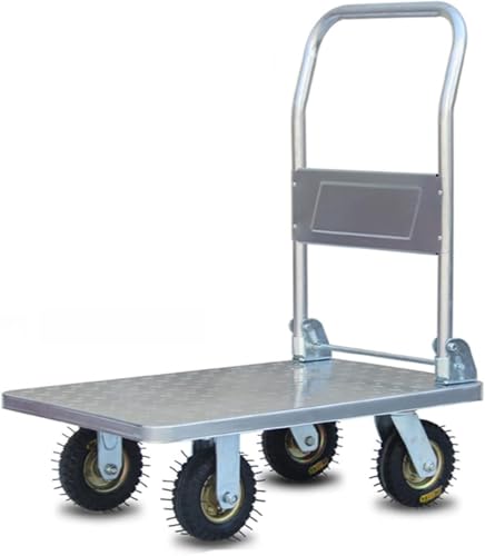 ���Ȑ܂肽���ݎ��t���b�g�x�b�h�n���h�J�[�g - �ו��A�A�ؔ��A�d�ʕ��̉^���ɍœK�ȁA���񎮎ԗւƃn���h���t���̊��ȃX�`�[�����v���b�g�t�H�[���g���b�N,Q 2