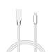 Produktbild Sweet Tech Weiß Stark 3D Zinklegierung Hohes Tempo USB 2.0 Typ Micro USB Kabel 3.3ft, A Stecker auf Micro B Sync- und Ladekabel für Xgody D11 5.5" Smartphon