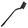 Scratch Brush Nylon Wire Brush Curved Handle for Cleaning Welding Slag and Rust 10PCS
