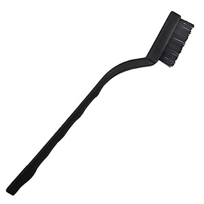 Scratch Brush Nylon Wire Brush Curved Handle for Cleaning Welding Slag and Rust 10PCS