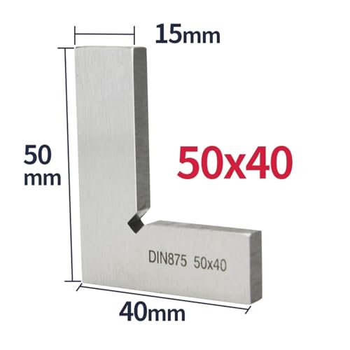 Escuadra para Carpintería 90 Grados NNUQERC 50x40mm miniatura 2