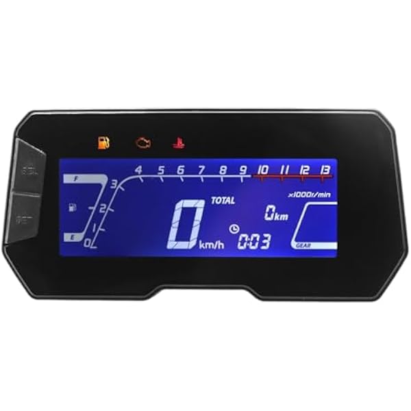 Motocykla instrumenty Motocykl Regulowany RPM Cyfrowy Prędkościomierz Pasuje Do Honda CRF300L CRF300 RALLY CRF250/L GROM Cb300r Prędkościomierz